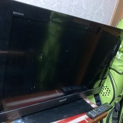 SONY BRAVIA 32インチ　ジャンク品の画像