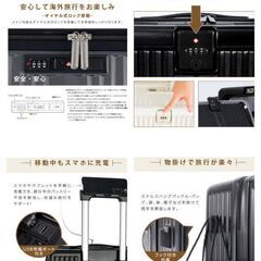 キャリーバッグ キャリーケース スーツケースの画像