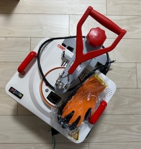 新たに投稿しました　手動アイロンプレス機 Ponto ポント A4超サイズ 38×29cm+シルエットカメオ4プラス