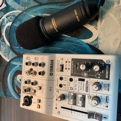 【まとめ売り】YAMAHA ag03 marantz mpm 1000 マイク新調＆比較！marantzのMPM-1000とYAMAHAのAG-03の