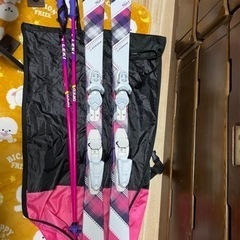 女の子スキー三点セット