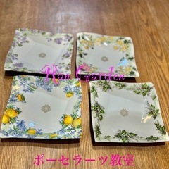 堺市南区ポーセラーツ教室Ran Garden2月レッスンスケジュールの画像