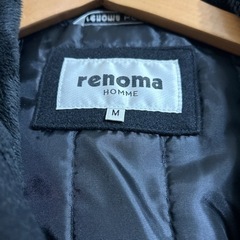 レノマパーカー付きコートの画像