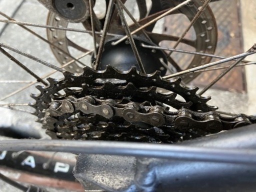 自転車　ジャンク