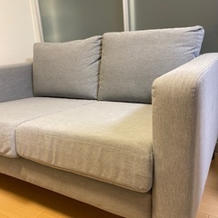 【引取限定】IKEA カルルスタード　2人掛けソファ　ライトグレー 引取限定】IKEA カルルスタード 2人掛けソファ ライトグレー