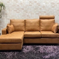 【週末限定SALE✨】3人掛けソファーの画像