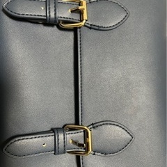 WEGO 痛バッグ サッチェルバッグ ネイビーの画像