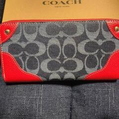 COACH-長財布-新品アウトレット品の画像