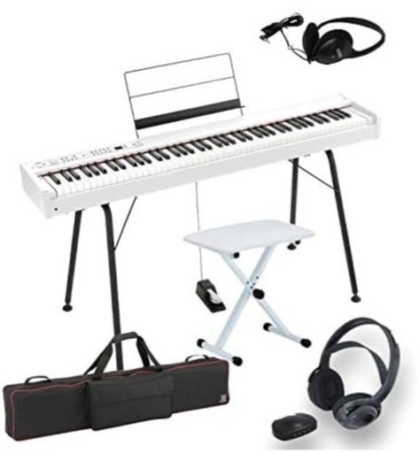 「美品」電子ピアノ 88鍵盤 KORG D1 WH