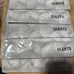 GIANTS ロゴ入りマスク 5枚