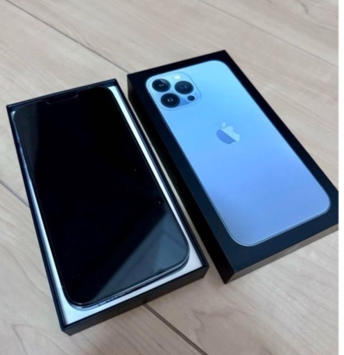 売れました　iPhone 13 Pro Max シエラブルー 256GB