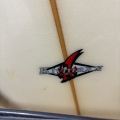 サーフボード　Klymax FCSフィン　リーシュ付き差し上げますの画像