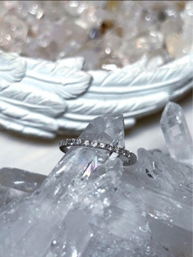 ダイヤモンドプラチナハーフエタニティリング