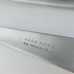 0円：ZARAHOME フォーク ナイフ 2点ずつ 中古 ザラホーム