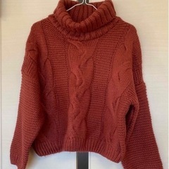 レディース服ニット系　タートルネックニット系