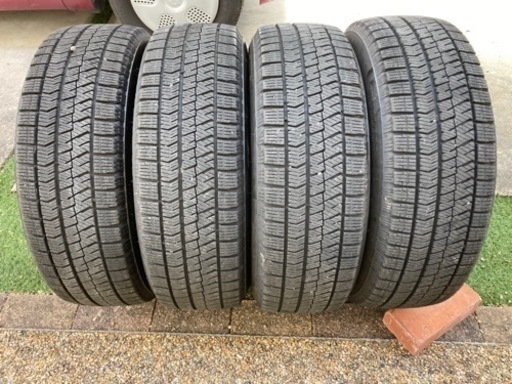 195/65R15 BRIDGESTONE ブリザック VRX2 2021年製 15インチ ホイールセット 5穴 114.3 インセッ