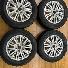 アルミ付きスタッドレスタイヤ195/65R15