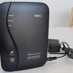 さらに値下げ！Aterm WG300HP PA-WG300HP☆らくらくQRスタート2 を搭載した無線LANルーター☆動作確認済の画像
