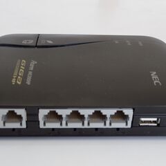 さらに値下げ！Aterm WG300HP PA-WG300HP☆らくらくQRスタート2 を搭載した無線LANルーター☆動作確認済の画像