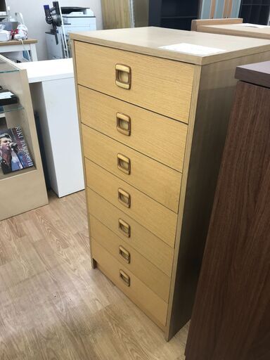 ★ジモティ割あり★  チェスト  H121×W59×D43 クリーニング済み KJ4170