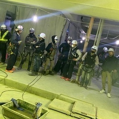 イベント毎盛り沢山なアットホームな鳶、足場工事スタッフの画像