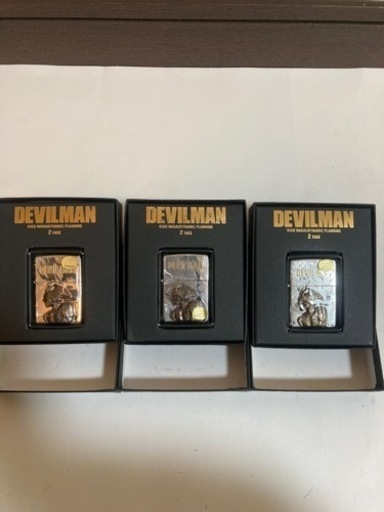 DEVL MAN デビルマン ZIPPOライター3点
