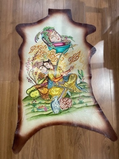 羊革 インテリア コレクション レザー イラン製 ペルシャ