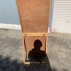 鏡③　姿見　全身鏡　ミラー　折りたたみ式　の画像