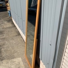 鏡③　姿見　全身鏡　ミラー　折りたたみ式　の画像