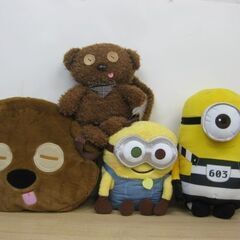 ミニオンズ ぬいぐるみ クッション リュックサック まとめて 4...