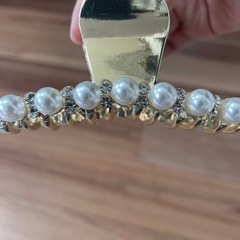 ヘアアクセサリー　パール　クリップの画像