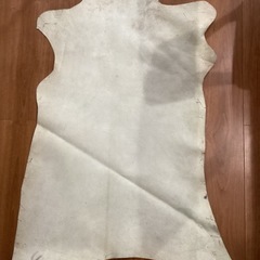 イラン製 羊革 インテリア コレクション レザー 中古品の画像