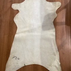 イラン製 (ペルシャ)レザー羊革 インテリア コレクション 中古品の画像