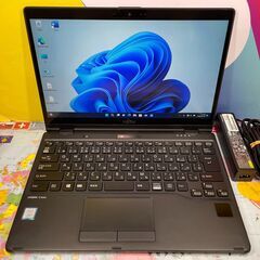 JC1253 富士通 ノートPC LIFEBOOK U939X/A LTE タッチパネル 美品 Win11 office2021