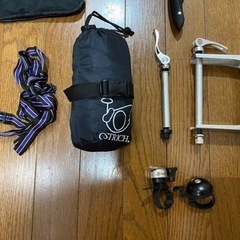 ロードバイク　DHバー&スピードメーター&輪行セット、他おまけ付の画像
