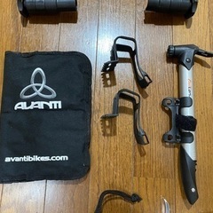 ロードバイク　DHバー&スピードメーター&輪行セット、他おまけ付の画像
