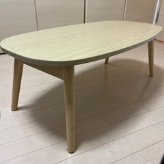 [美品]ローテーブル　北欧、バリ、ヴィンテージ風