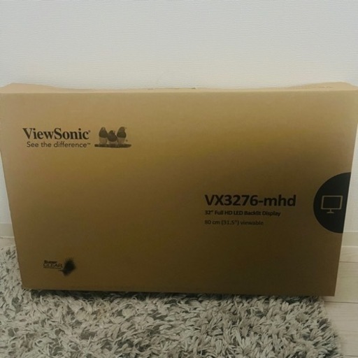 ゲーミングモニター 32インチ ViewSonic VX3276-mhd