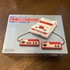 昔のファミコンとソフト2本　スーパーマリオブラザーズ、ディグダグⅡ