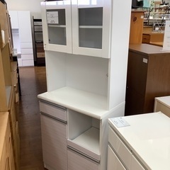 山清工業 2枚扉レンジボード トロフィー【トレファク 川越店】