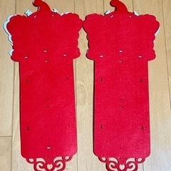 旧正月　お祝い　春聯　不織布　立体　おしゃれ　かわいい　飾りの画像