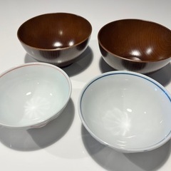 食器　お皿　お茶碗　汁椀　3枚セット