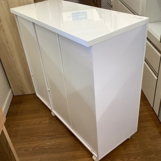 山善 鏡面ガラスキャビネット【トレファク 川越店】