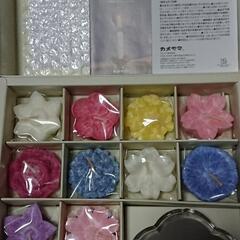 [値下げ!]新品未使用！アロマキャンドル　カメヤマ　花づくし13...