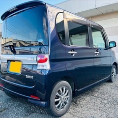 月々9千円〜分割可❗️車検2年付き！【名義変更代込み】広い車内！大人気‼️ダイハツ タントカスタム☆SDナビ付き☆TV見れます☆バックカメラ付き☆ETC付き♪電動スライドドア☆事故修復歴無し！ドライブレコーダー付き☆そのまま乗って帰れます！の画像