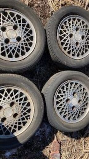 希少！旧規格アルトワークス　スズキ純正１３インチ　アルミホイール４本セット