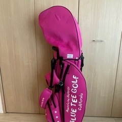 即決価格◇中古◇レディスキャディバッグ◇LAKISIX GOLF◇ピンク