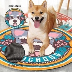 ❤️新品❤️ 犬　猫　円形マット　玄関マット
