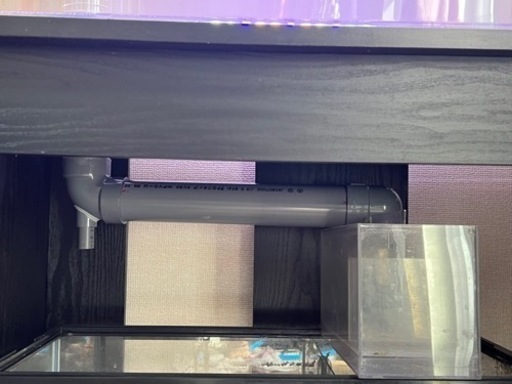 アクリルオーバーフロー水槽 900×450×450 水槽台  濾過層 ポンプ セット