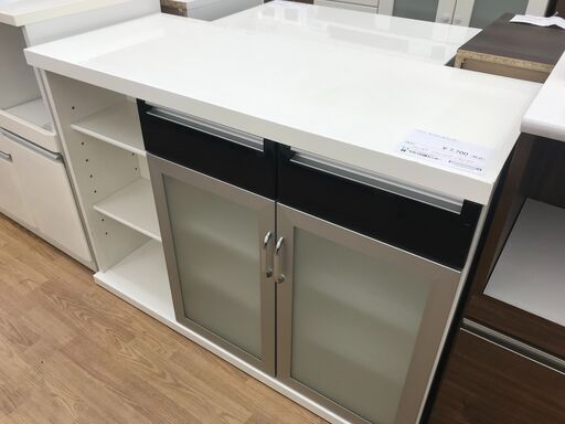 ★ジモティ割あり★ ニトリ キッチンカウンター  H87×W120×D51 クリーニング済み KJ4183